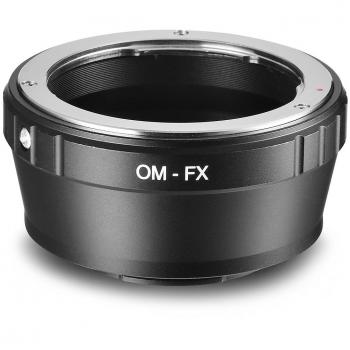 qobobo® Montaje de la lente Olympus OM al adaptador del Cuerpo Fujifilm FX montaje de cámara, para todos Fujifilm FX Cuerpo de la cámara X-Pro1 X-Pro2 X-X T1-T2-T10 X X X-E1-E2 X-E2S X-X A1-A2 X- A3 X-M1