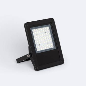 Foco Proyector LED Regulable 50W Triac 170 lm/W IP65 Elegante Slim Negro Blanco Frío 5000K