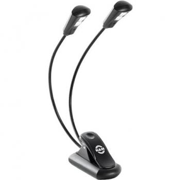 K&M 12259 Rechargeable Double LED Music Stand Light