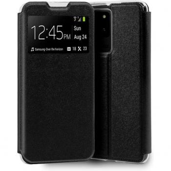 Funda Flip Cover Liso Negro para Samsung Galaxy S20 Ultra 5G