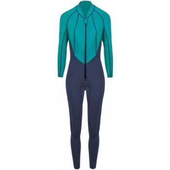 Traje de neopreno de snorkel para mujer Beuchat Atoll 2 mm Azul