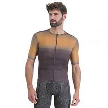 Sportful Maillot de Manga Corta Sky Rider Supergiara para Hombre, color MUD, talla S