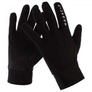 Blueball BB170201 Guantes Ciclismo Invierno - Guantes Ciclismo Negro L, impermeables, térmicos, con refuerzos en la palma, reflectantes y diseño ergonómico