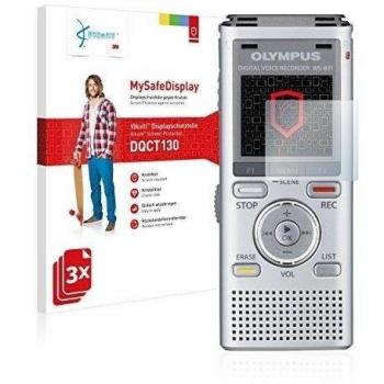 3x Vikuiti MySafeDisplay Protector de Pantalla DQCT130 de 3M para Olympus WS-832