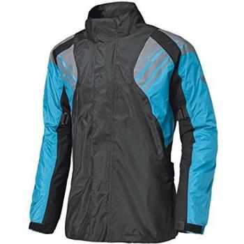 Held Haze - Chubasquero (talla S), color negro y azul