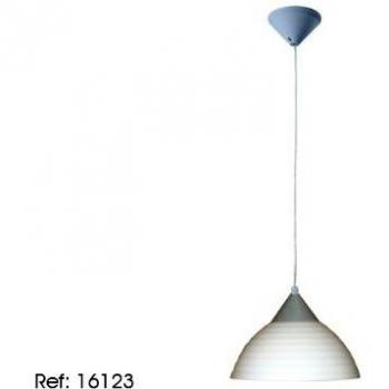 Asekible - Colgante kopen blanco 1x60w e27 plastico