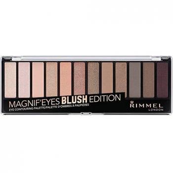 Rimmel 12 Pan Eyeshadow Palette, Blushed Edition, 14 g