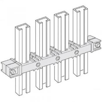 Soporte de Barra Intermedia Bticino Más HDX 1 SB Fase 91881