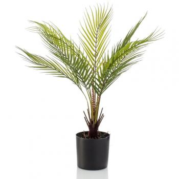Palmera artificial Chamaedorea Esmeralda 50 cm en jarrón