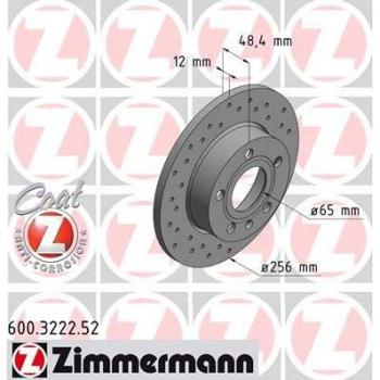 ZIMMERMANN Disco de freno