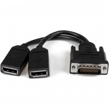 StarTech.com DMSDPDP1 - Cable Adaptador DMS59 a DisplayPort Doble de 20 cm