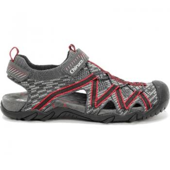 Sandalias Chiruca Tahiti para hombre, color gris, modelo trekking, ideal para actividades al aire libre