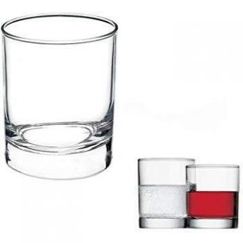 Bormioli Rocco Bormioli - Juego de 3 vasos para agua Cortina de cristal de 25 cl, 3 unidades