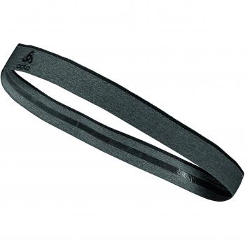 Odlo Headband Entrenamiento 2 Pack Cinta, Primavera/Verano, Unisex, Color Gris, tamaño Talla única