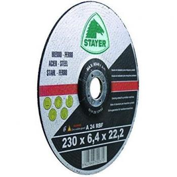 STAYER 50.348 - Disco Desbaste Metal 230 X 6,4 mm