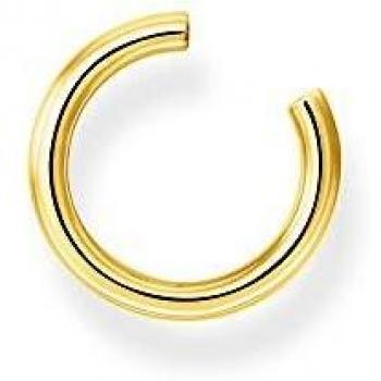 Thomas Sabo Small Gold-Plated Silver Ear Cuff with Zirconia Accent