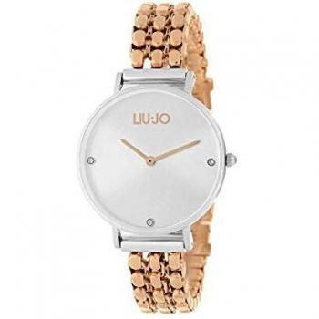 Reloj de Mujer Liu Jo Framework 32 mm Oro Rosa con Acero y Cuarzo
