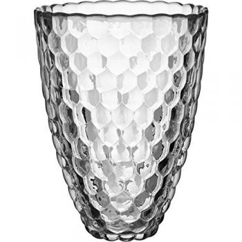 Orrefors Raspberry Glass Vase 200mm Transparent Large