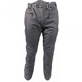 Richa Colorado Pantalones de Moto Cortos Textiles Impermeables Negros 4XL