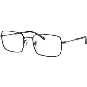 Ray-Ban RX6520 2509 Armazones para Hombre Negros con lentes recetados de 53 mm
