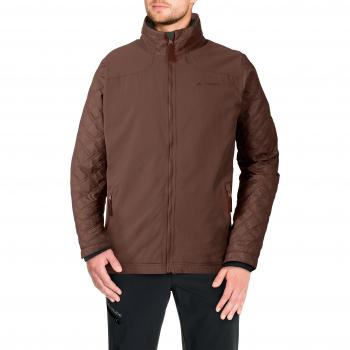 Vaude Padded Jacket- Chaqueta ciclista para hombre, color Marrón