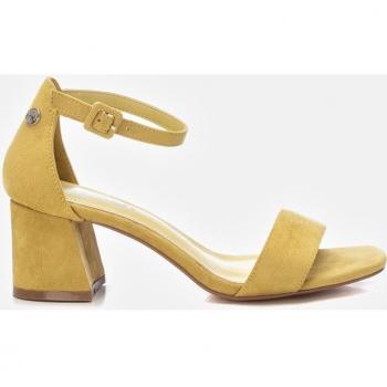 Sandalia de mujer Refresh 171830 amarillo con hebilla