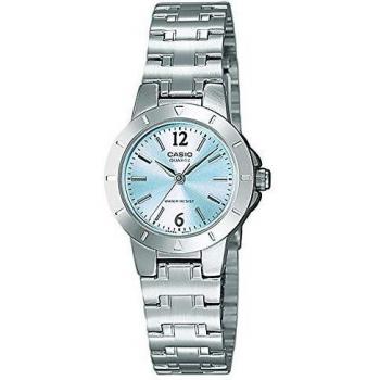 Casio Reloj Analógico para Mujer de Cuarzo con Correa en Acero Inoxidable LTP-1177PA-2AEF
