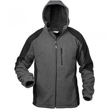 Chaqueta de Trabajo Elysee para Hombre, Talla 2XL, Color Negro/Gris