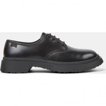 Zapatos de cordones de mujer CAMPER Walden - Piel lisa, color negro, talla 38