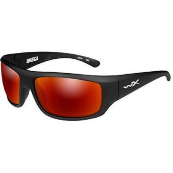 WILEY Omega - Gafas de Sol Unisex, Color Negro