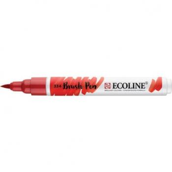 Rotulador Ecoline Brush Pen Aquarelle Pincel Escarlata 334