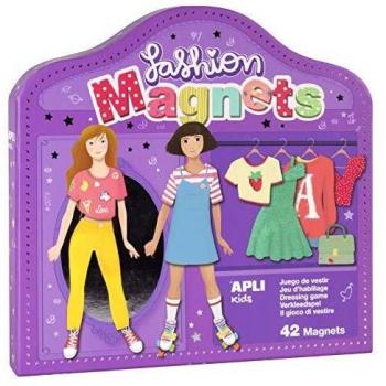 APLI Kids- Fashion Juego magnético, Multicolor
