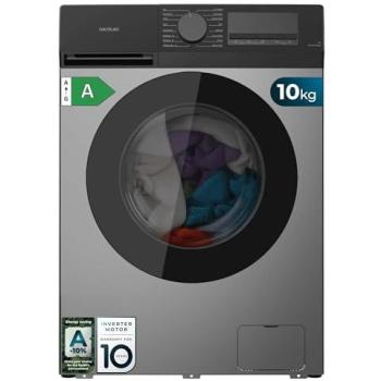 Lavadora Carga Frontal 10Kg Cecotec Bolero DressCode 10450 Inverter, 1400 rpm, 16 Programas, Clase A-10%, Motor Inverter Plus, Allergy Care, Pearl Drum, Función Silence
