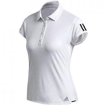 adidas Club 3 Str Polo, Mujer, Blanco/Plamat/Negro, 2XS