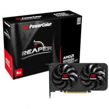 Tarjeta Gráfica PowerColor Radeon RX 9060 XT Reaper 8GB GDDR6 PCIe 5.0