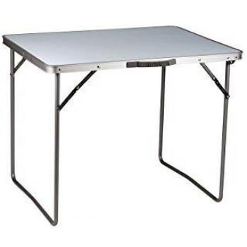 Camping Gear Ahorro-Mesa de Camping, Aluminio, 80 x 60 cm