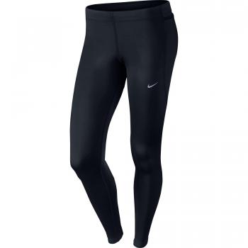 Nike Tights Tech Mallas, Mujer, Negro / Plateado