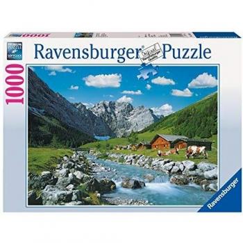Ravensburger Puzzle 1000 Piezas, Monte Karwendel - Austria, Colección Fotos y Paisajes, Puzzle para Adultos, Rompecabezas Ravensburger de óptima calidad, Puzzles Paisajes Adultos