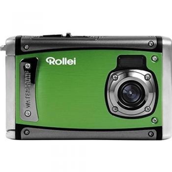 Rollei Sportsline 80 - Camara compacta Full HD 8 Mp, pantalla de 2.4, resistente al agua hasta 3 metros - Verde