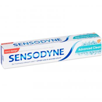 Pasta Dentífrica Sensodyne Advanced Clean con Flúor 75 ml para Protección Completa de Dientes