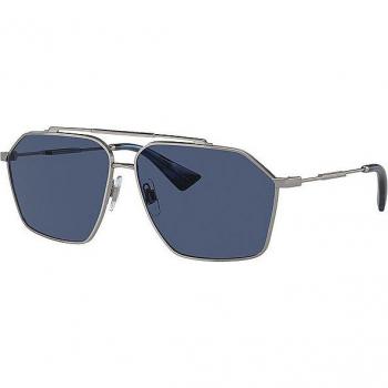 Dolce & Gabbana DG2303 02/87 Men's Gold Pilot Sunglasses Size 61