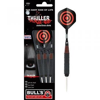 Bulls Thriller Steel Dart, Negro, 24 g