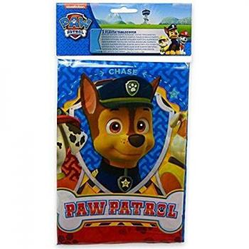 Folat B.V. 88544 Mantel de plástico para fiestas con modelo Paw Patrol, 120 x 180 cm, Multicolor