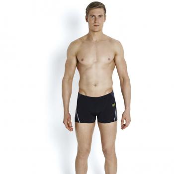Speedo Fit Splice Calzoncillos de Natación, Hombre, Negro