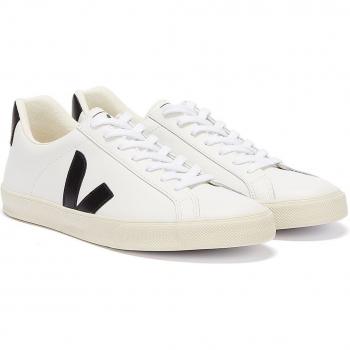Zapatillas Veja Esplar Logo Extra White - Talla 44, color blanco con detalles en negro
