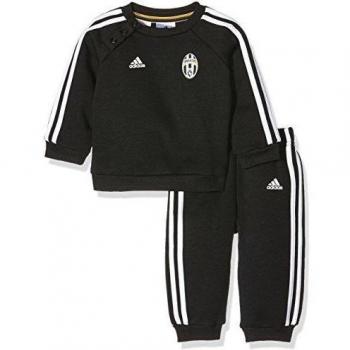 adidas Juventus 3S Bbyjogg - Conjunto de equipación para niños de 2-3 años, color negro / blanco