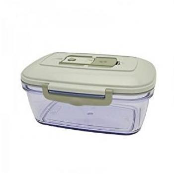 Contenedor de Almacenamiento a Vacío Magic Vac FAMILY 1,5 L Rectangular Transparente con Tapa