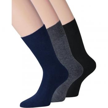 kb-Socken - Medias de fútbol - para hombre 6 Paires:2xschwarz 2xmarine 2xanthrazit 43-46