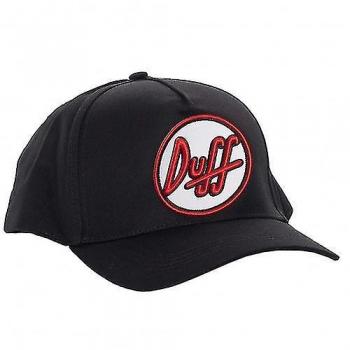 Gorra de béisbol Simpsons Duff Negra One Size