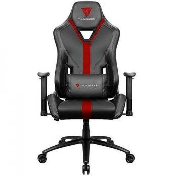 ThunderX3 YC3, Silla Gaming Ergonómica, Tecnología AIR, Respaldo Ajustable, Rojo
